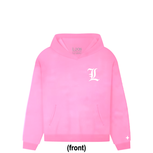 The "Barcode" Pink Hoodie