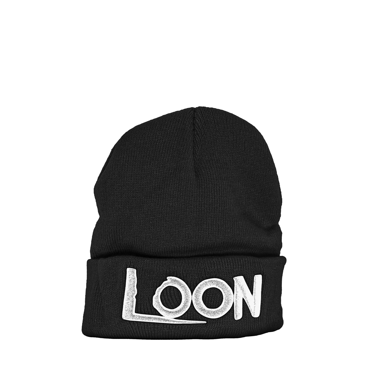 Black "LOON" Beanie