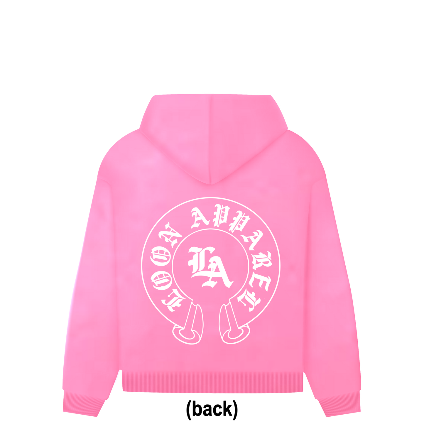 The "Gothic" Pink Hoodie