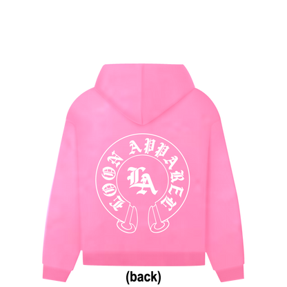 The "Gothic" Pink Hoodie