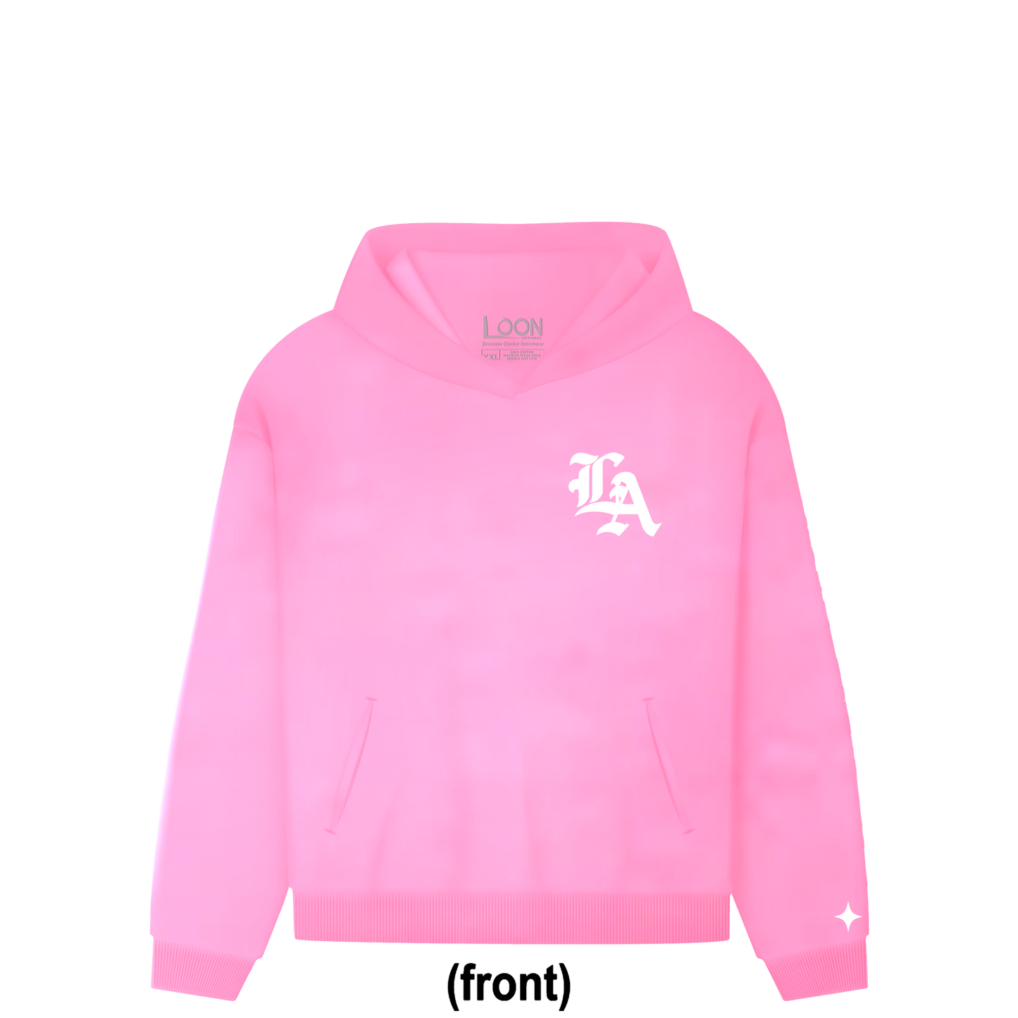 The "Gothic" Pink Hoodie