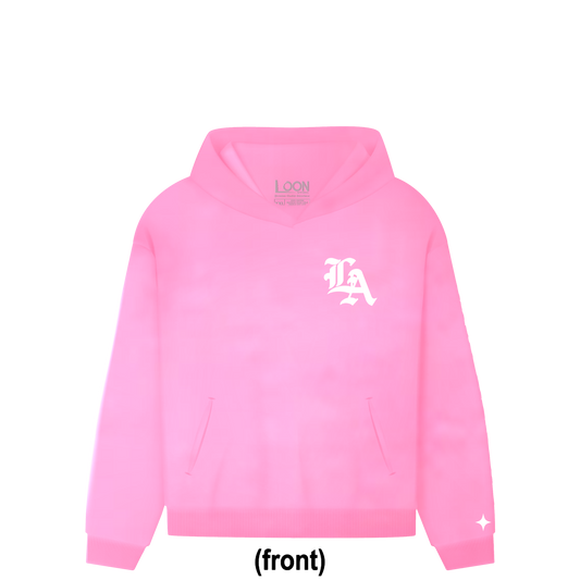 The "Gothic" Pink Hoodie