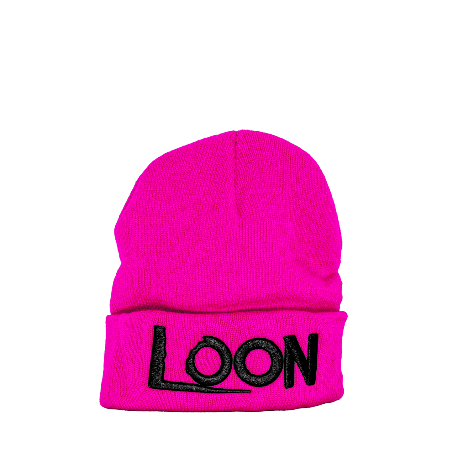 Pink "LOON" Beanie