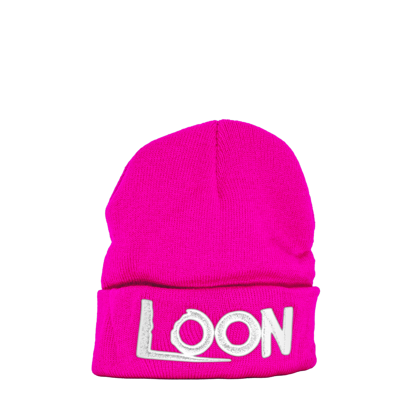 Pink "LOON" Beanie