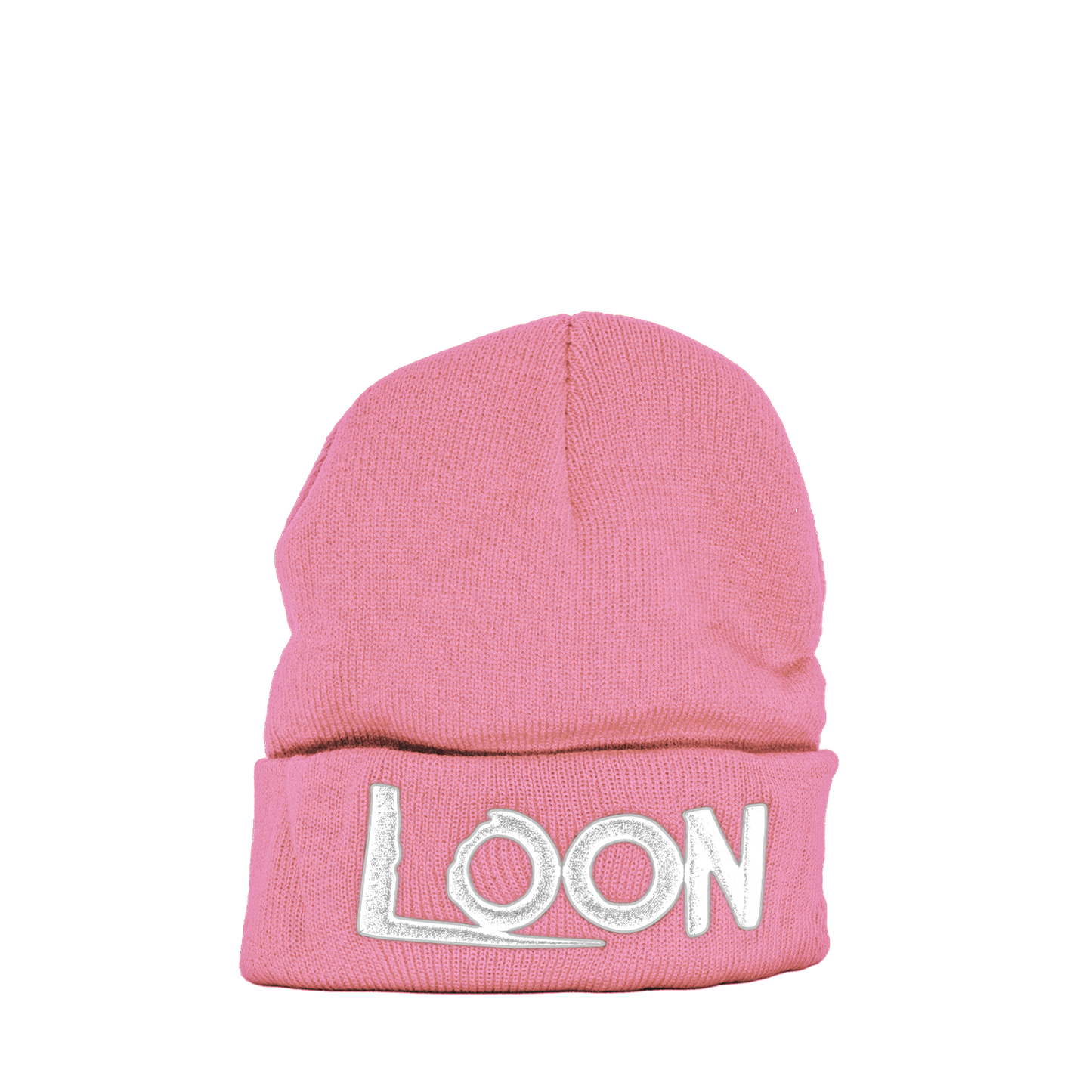 Salmon "LOON" Beanie